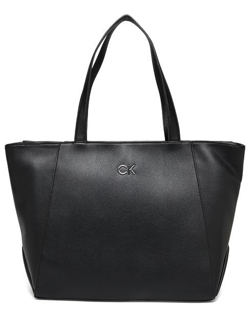 CALVIN KLEIN CK DAILY Shopping Bag pvh black - Borse Donna