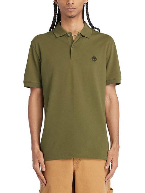 TIMBERLAND MERRYMEETING RIVER Polo in cotone stretch sphagnum - Polo Uomo