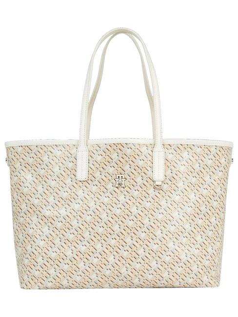 TOMMY HILFIGER TH MONOPLAY Shopping Bag neutral - Borse Donna