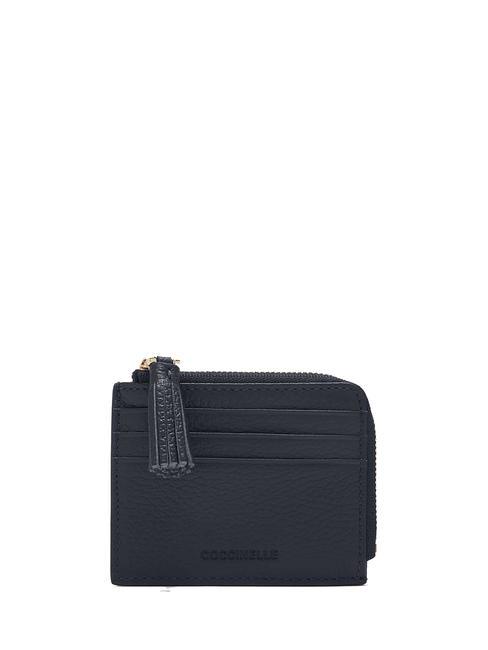 COCCINELLE TASSEL Porta tessere compatto midnight blue - Portafogli Donna