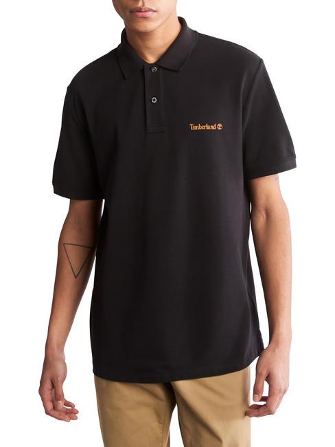 TIMBERLAND SS SMALL LOGO T-Shirt in cotone NERO - T-shirt Uomo