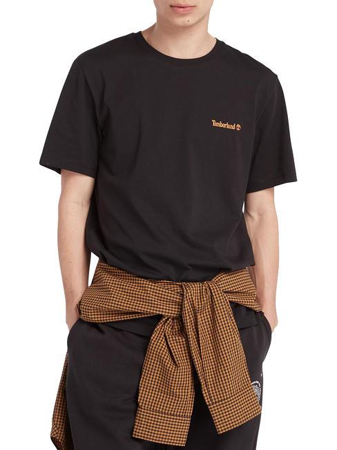 TIMBERLAND LOGO SMALL T-Shirt in cotone NERO - T-shirt Uomo