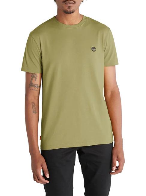 TIMBERLAND SS DUNRIVER CREW T-shirt in cotone mayfly - T-shirt Uomo