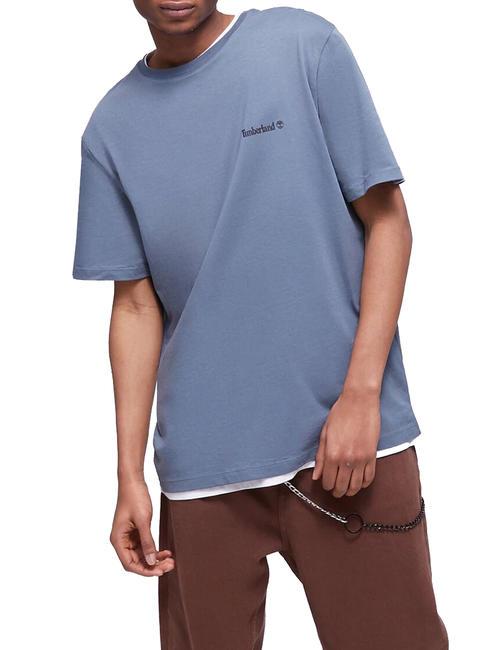 TIMBERLAND LOGO SMALL T-Shirt in cotone turbulence - T-shirt Uomo