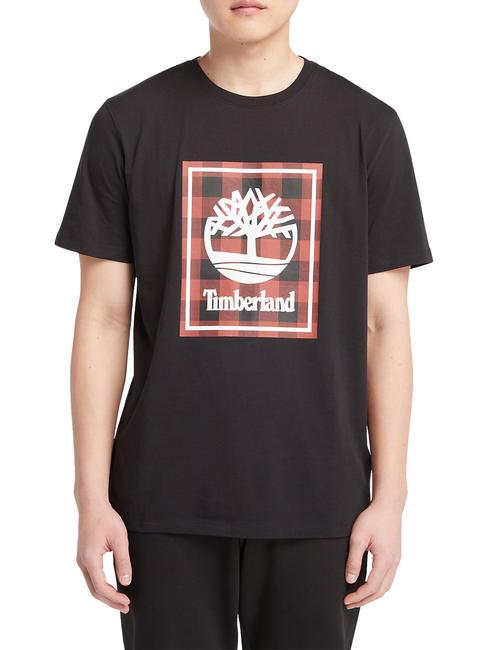 TIMBERLAND BUFFALO T-Shirt in cotone NERO - T-shirt Uomo