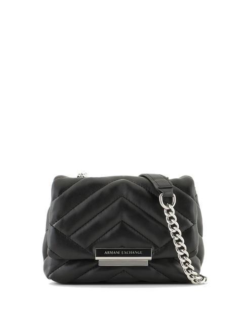 ARMANI EXCHANGE A|X MATELASSE Borsa mini a tracolla Nero - Borse Donna