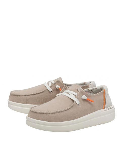 Hey Dude Wendy Rise - Mocassini Comodi Per Donna In Lino, Perfetti Per Tutti I Giorni