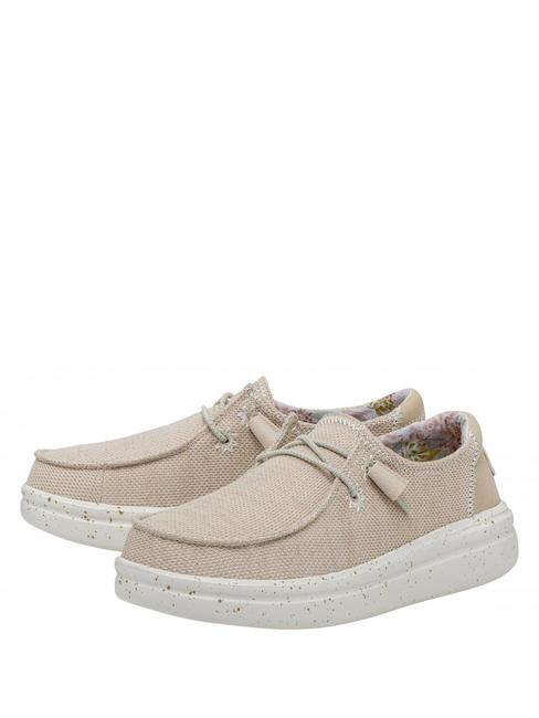 HEY DUDE WENDY RISE STRETCH Mocassini easy-on dove - Scarpe Donna