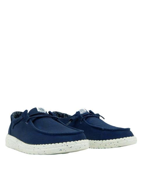 HEY DUDE WENDY CANVAS W Mocassini in tela navy - Scarpe Donna