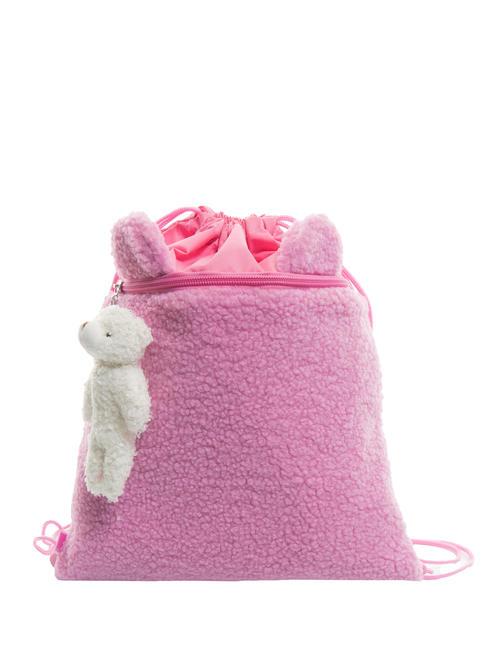 SJGANG BEAR KIDS Sacchetta scuola RHODAMINE RED - Zaini Scuola & Tempo Libero