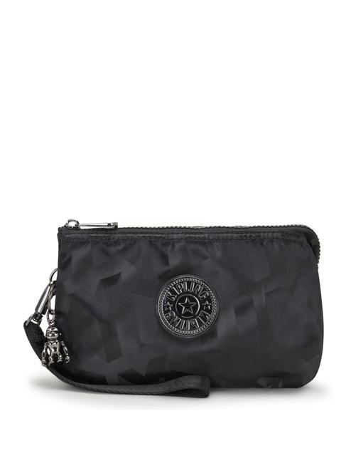 KIPLING CREATIVITY XL Pochette con polsierina black 3d k jacquard - Borse Donna
