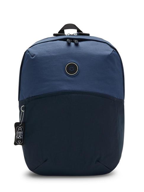 KIPLING AYANO Zaino porta pc 15.6" strong blue block - Zaini Scuola & Tempo Libero