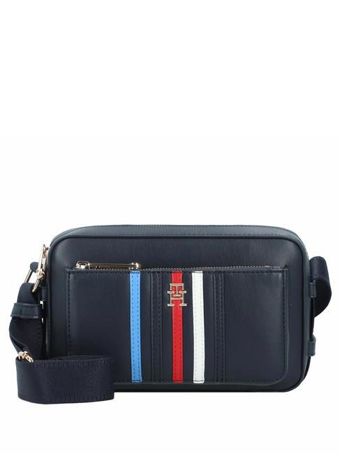 TOMMY HILFIGER ICONIC TOMMY Borsetta a tracolla space blue - Borse Donna