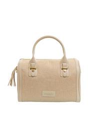 BRACCIALINI FONT Borsa bauletto jacquard tracolla beige - Borse Donna - 1