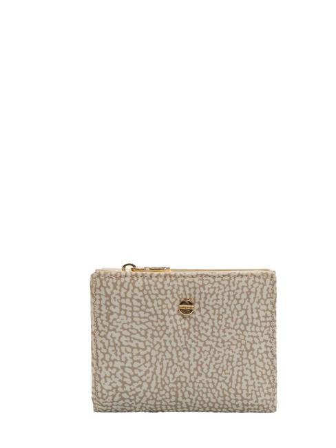 BORBONESE CLASSICA Portafoglio portamonete piccolo  sabbia - Portafogli Donna