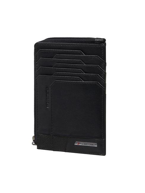 SAMSONITE PRO-DLX 6 Portacard / Portamonete in pelle NERO - Portafogli Uomo
