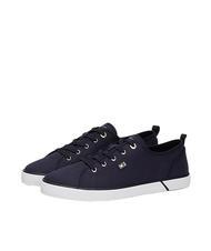 TOMMY HILFIGER VULCANIZED CANVAS Sneakers in tela space blue - Scarpe Donna - 1