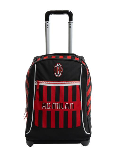 MILAN GLORY&HONOUR Zaino trolley 2 ruote Nero - Zaini con carrello