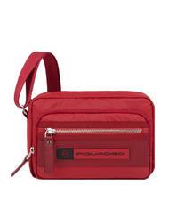 PIQUADRO PQ-BIOS  Tracolla in nylon rigenerato ROSSO - Tracolle Uomo - 1