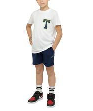 TRUSSARDI POLANCO Set t-shirt e bermuda in cotone - Tute bambini