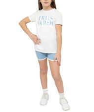 TRUSSARDI LIMEO Set t-shirt e bermuda in cotone - Tute bambini