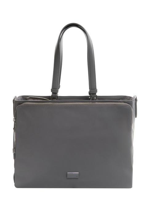 SAMSONITE BE-HER Cartella shopping lavoro da donna, porta pc 14.1" iron grey - Cartelle Lavoro