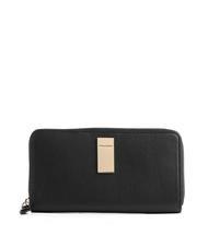 PIQUADRO DAFNE Portafoglio zip around Nero - Portafogli Donna - 1