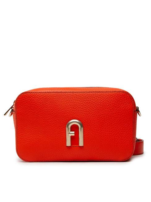 FURLA PRIMULA Borsetta a tracolla, in pelle  tangerine - Borse Donna
