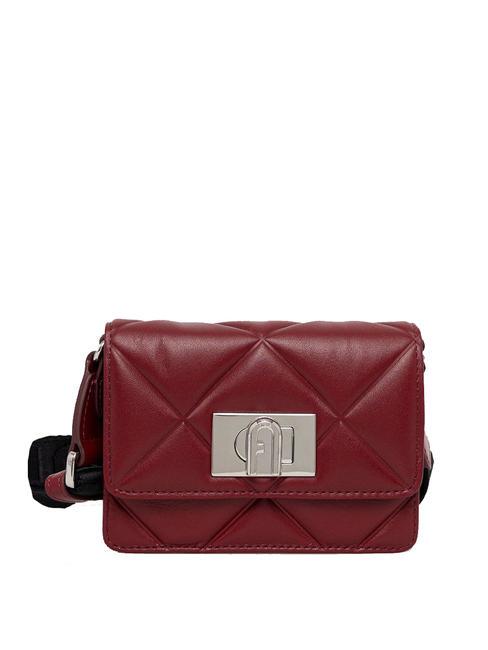 Portachiavi In Pelle Con Ciondolo Ciliegia - Accessorio Borse E Zaini, Morbido E Colorato