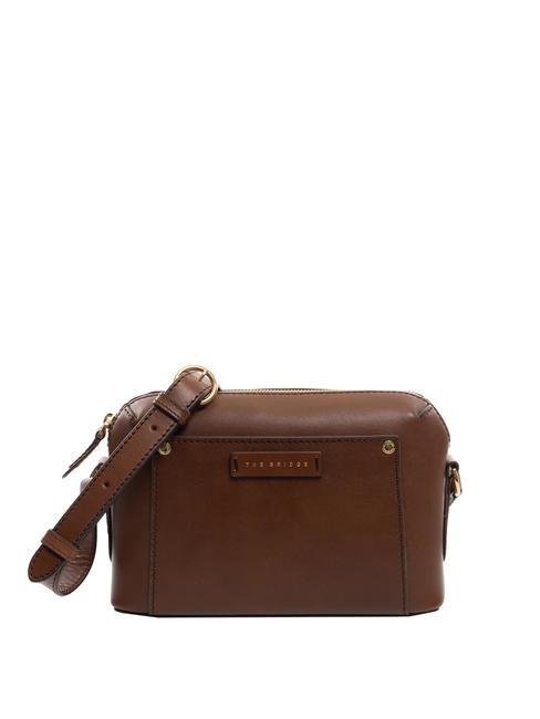 THE BRIDGE CECILIA Borsa camera case in pelle a tracolla MARRONE - Borse Donna