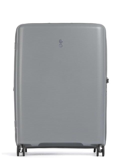 ECHOLAC FORZA Trolley grande espandibile arctic grey - Trolley Rigidi