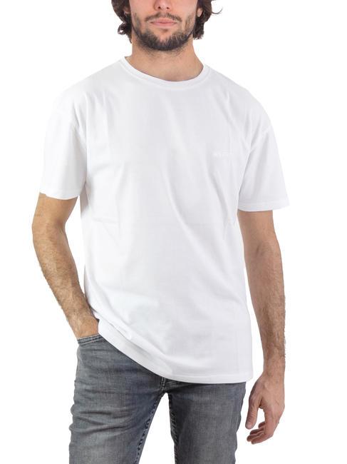 ASPESI BASIC T-shirt in cotone con logo white - T-shirt Uomo
