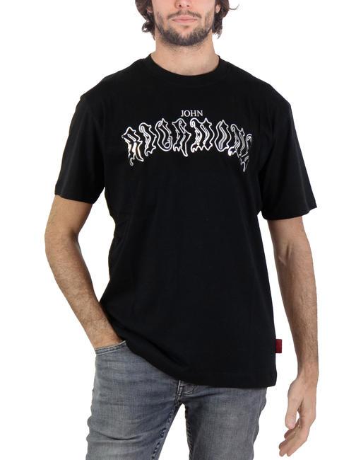 JOHN RICHMOND DIEGOLUIS T-shirt in cotone black3 - T-shirt Uomo