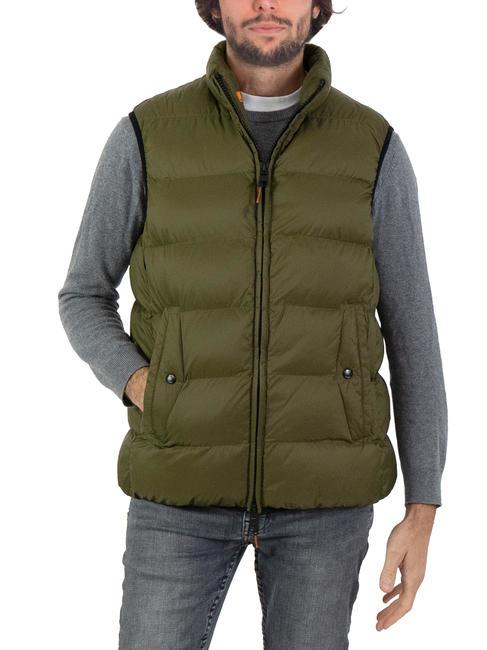 DEKKER PORPOISE NY Gilet imbottito oliva cupo - Giacche smanicate Uomo