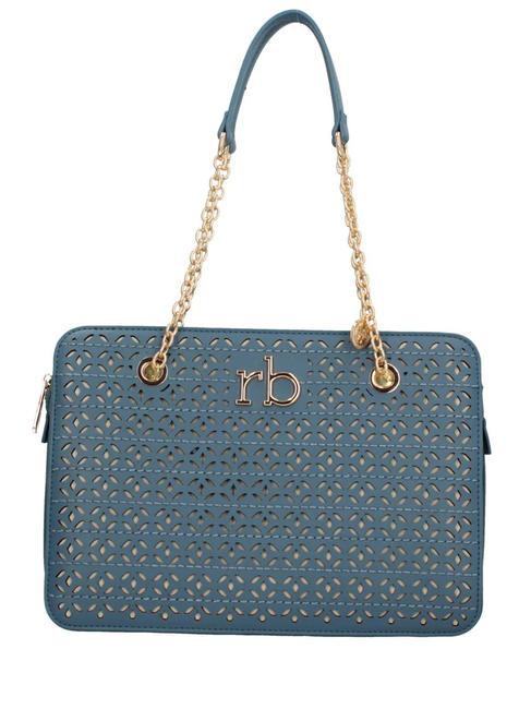 ROCCOBAROCCO CLIO  Borsa a spalla sky blue - Borse Donna