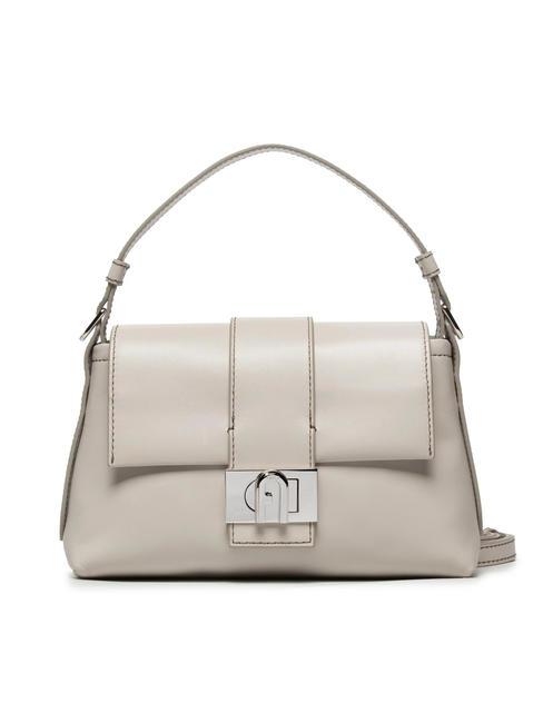 FURLA CHARLOTTE Borsa a mano, con tracolla perla - Borse Donna