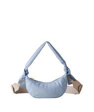 BORBONESE LOVER NYLON Borsa piccola a spalla con tracolla topazio/grigio chiaro - Borse Donna - 1