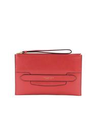 THE BRIDGE LUCREZIA Pochette in pelle salmone abb. oro - Borse Donna - 1