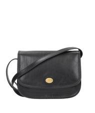 THE BRIDGE STORY Postina a tracolla, in pelle Nero Oro - Borse Donna - 1