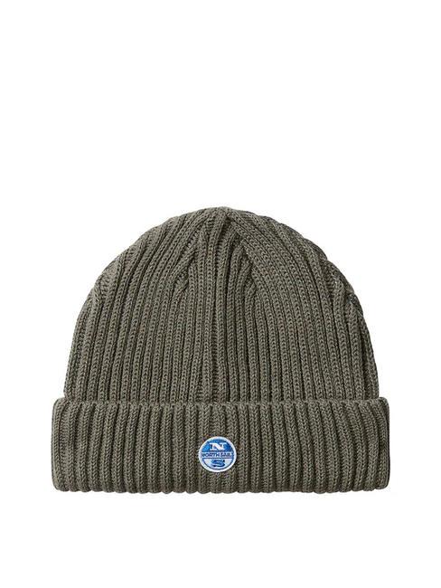NORTH SAILS BASIC Cappello a coste con risvolto forest night - Cappelli
