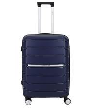 CERRUTI 1881 Trolley misura media blue - Trolley Semirigidi - 1