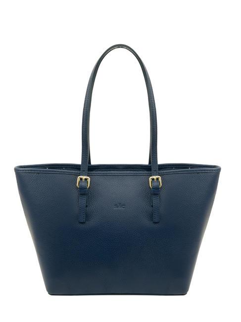 LESAC CHIARA Borsa shopper in pelle dollaro jeans - Borse Donna