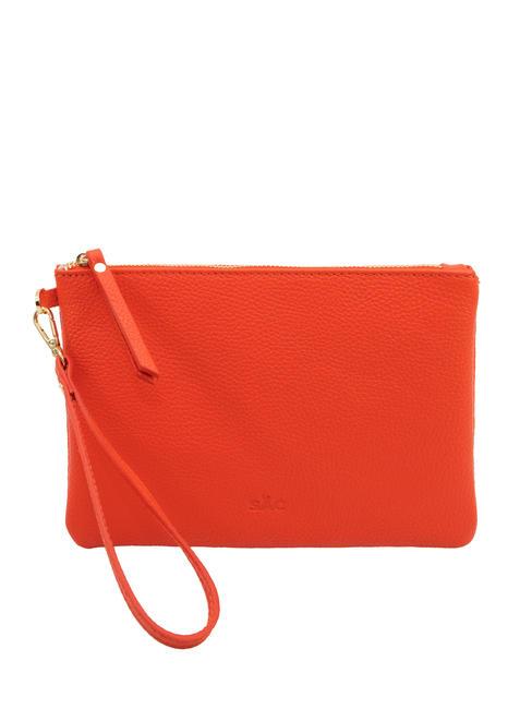 LESAC ROBERTA Pochette in pelle dollaro coral - Borse Donna