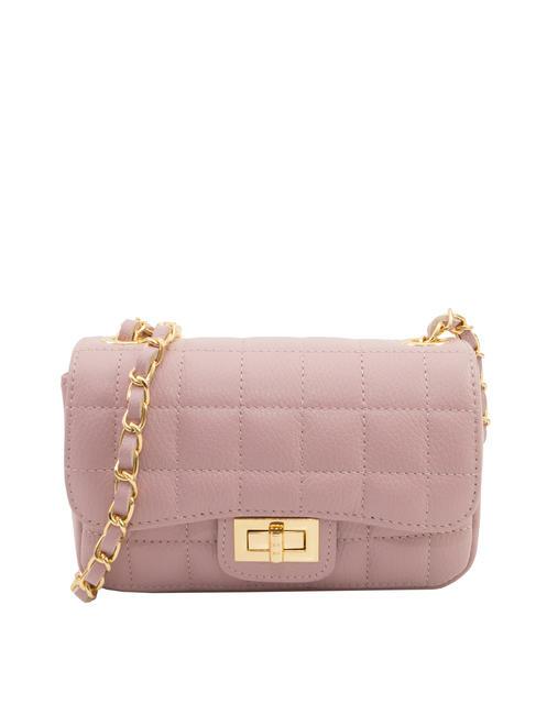 LESAC GIULIA Borsa tracolla catena pelle dollaro millenial pink - Borse Donna