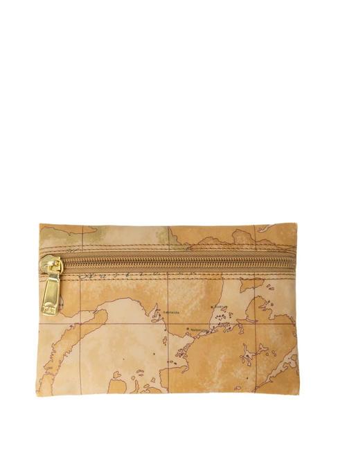ALVIERO MARTINI PRIMA CLASSE GEO CLASSIC  Trousse piatta NATURALE - Bustine & Necessaire