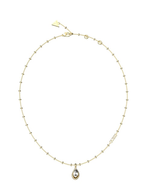 GUESS LOLLIPOP Collana con pendente yellow gold - Collane