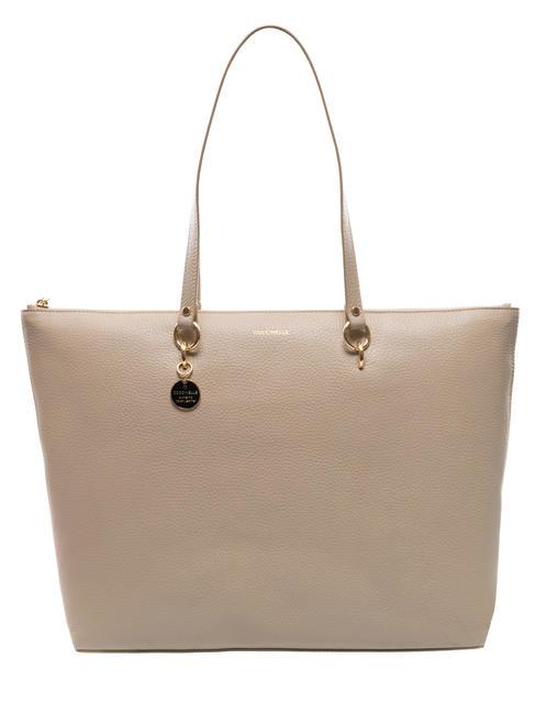 COCCINELLE ALPHA  Shopping Bag in pelle powder pink - Borse Donna