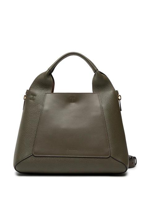 FURLA GILDA Borsa tote media espandibile salvia c+greige - Borse Donna