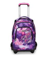 SEVEN DETACH BUBBLE STREET Trolley doppio zaino sganciabile ROSE VIOLET          - Zaini con carrello - 1