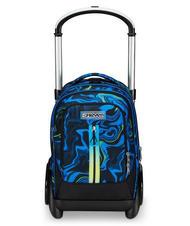 SEVEN TYRE MULTI-SHADE Zaino Trolley 3 in 1, sganciabile Nero - Zaini con carrello - 1